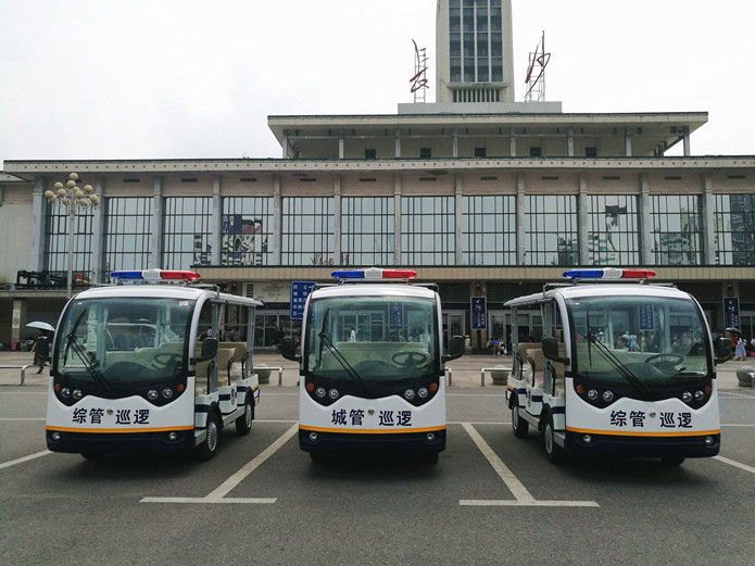 长沙火车站采购3台8座电动巡逻车（图片））