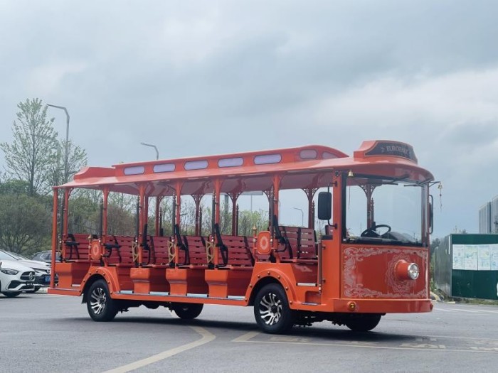 忠辉锦绣款23座燃油叮当车